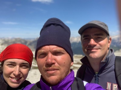 La croce nel cielo del Pisciadù
