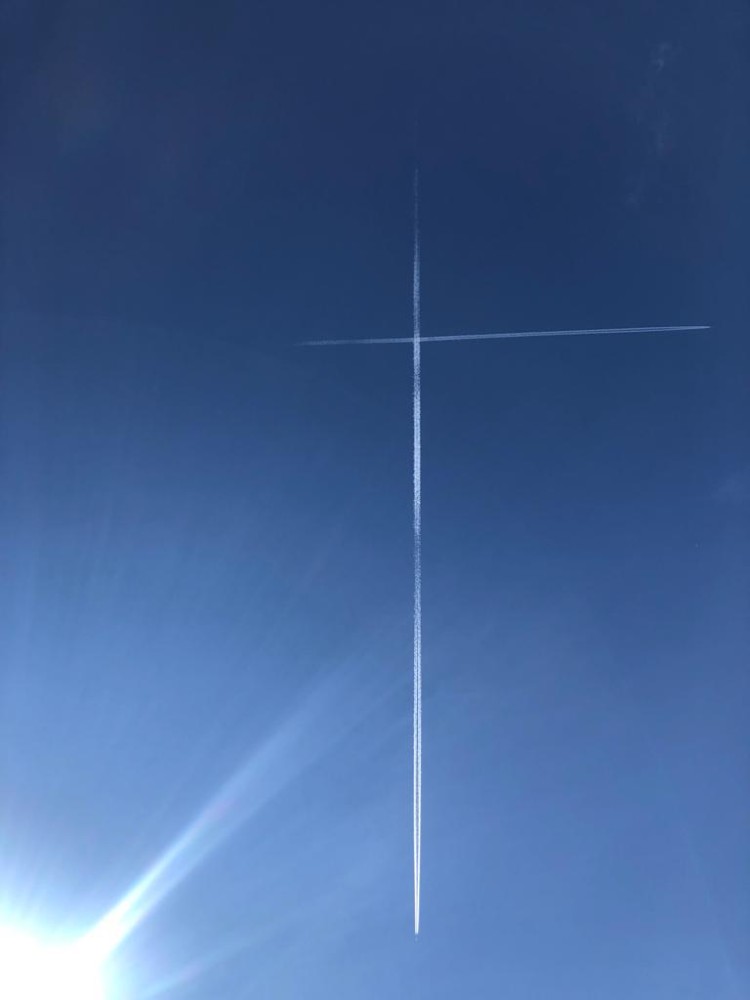 La croce nel cielo del Pisciadù